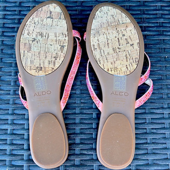 ALDO Rhinestone Sandal. NWOT. - Picture 3 of 4
